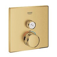 Baterie Grohe SmartControl sprchová podomítková termostatická, bez tělesa, s 1 ventilem, cool sunrise kartáčovaný, 29123GN0