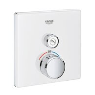 Baterie Grohe SmartControl sprchová podomítková termostatická, bez tělesa, s 1 ventilem, bílá, 29153LS0