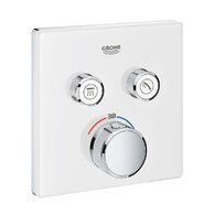 Baterie Grohe SmartControl sprchová podomítková termostatická, bez tělesa, dvoucestná, bílá, 29156LS0