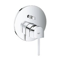 Baterie Grohe Plus sprchová podomítková, s dvousměrným přepínačem, bez tělesa, chrom, 24060003