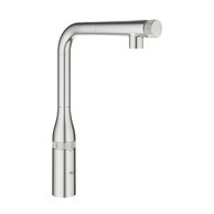 Baterie Grohe SmartControl dřezová, supersteel - infinity, 31615DC0