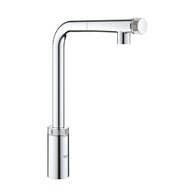 Baterie Grohe SmartControl dřezová, s vytahovací koncovkou, chrom, 31613000
