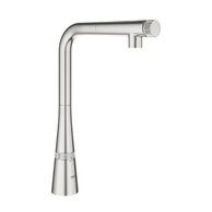 Baterie Grohe SmartControl dřezová, supersteel - infinity, 31593DC2