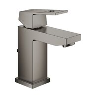 Baterie Grohe Eurocube umyvadlová, s výpustí, hard graphite kartáčovaný, 23127AL0