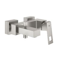 Baterie Grohe Eurocube vanová nástěnná, supersteel - infinity, 23140DC0