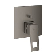Baterie Grohe Eurocube sprchová podomítková, s přepínačem, bez tělesa, hard graphite kartáčovaný, 24062AL0