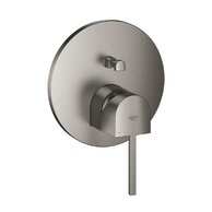 Baterie Grohe Plus sprchová podomítková, s dvousměrným přepínačem, bez tělesa, hard graphite kartáčovaný, 24060AL3