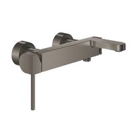 Baterie Grohe Plus vanová nástěnná, hard graphite kartáčovaný, 33553AL3