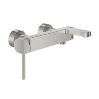 Baterie Grohe Plus vanová nástěnná, supersteel - infinity, 33553DC3