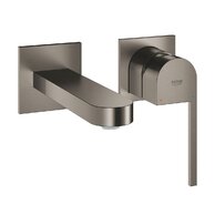 Baterie Grohe Plus umyvadlová podomítková, dvouotvorová, bez tělesa, hard graphite kartáčovaný, 29303AL3
