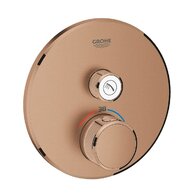 Baterie Grohe SmartControl sprchová podomítková termostatická, bez tělesa, warm sunset kartáčovaný, 29118DL0
