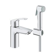Baterie Grohe Eurosmart umyvadlová, s bidetovou sprškou, chrom, 23124003