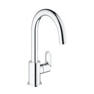 Baterie Grohe BauLoop dřezová otočná, na studenou vodu, chrom, 31222000