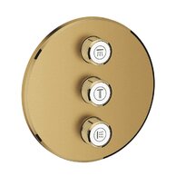 Krytka trojitého ovladače průtoku Grohe SmartControl, cool sunrise kartáčovaný, 29122GN0