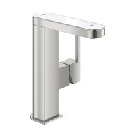Baterie Grohe Plus umyvadlová páková, LED display, s výpustí, supersteel - infinity, 23958DC3