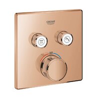 Baterie Grohe SmartControl sprchová podomítková termostatická, 2cestná, bez tělesa, warm sunset, 29124DA0