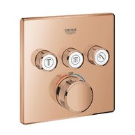 Baterie Grohe SmartControl sprchová podomítková termostatická, 3cestná, bez tělesa, warm sunset, 29126DA0