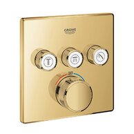 Baterie Grohe SmartControl sprchová podomítková termostatická, 3cestná, bez tělesa, cool sunrise, 29126GL0