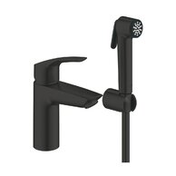 Baterie Grohe Eurosmart umyvadlová, s bidetovou sprškou, černá mat, 231242433
