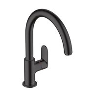 Baterie Hansgrohe Vernis Blend dřezová, s otočným ramínkem, černá mat, 71870670