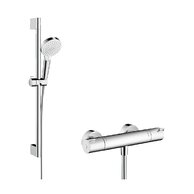 Sprchová souprava Hansgrohe Crometta Vario, s termostatem, chrom 27812400