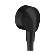 Vývod sprchy Hansgrohe Fixfit, černá mat, 27454670