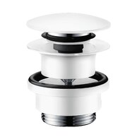 Výpust umyvadlová Hansgrohe click-clack, bílá mat, 50100700
