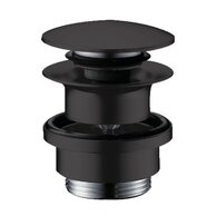 Výpust umyvadlová Hansgrohe click-clack, černá mat, 50100670