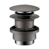 Výpust umyvadlová Hansgrohe click-clack, černý chrom kartáčovaný, 50100340