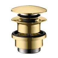 Výpust umyvadlová Hansgrohe click-clack, zlatá lesk, 50100990