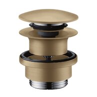 Výpust umyvadlová Hansgrohe click-clack, bronz kartáčovaný, 50100140