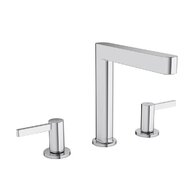 Baterie Hansgrohe Finoris umyvadlová, 3otvorová, 160, s odtokovou soupravou, Push-Open, chrom, 76034000