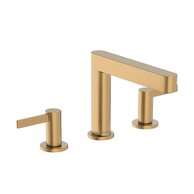 Baterie Hansgrohe Finoris umyvadlová, 3otvorová, 110, s odtokovou soupravou, Push-Open, bronz kartáčovaný, 76033140
