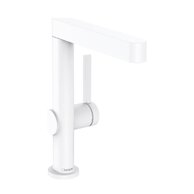 Baterie Hansgrohe Finoris umyvadlová, páková, 230, s otočným výtokem, s odtokovou soupravou , Push-Open, bílá mat, 76060700