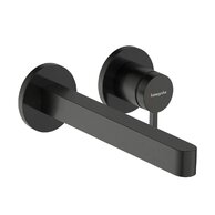 Baterie Hansgrohe Finoris umyvadlová podomítková, páková, bez tělesa, černý chrom kartáčovaný, 76050340