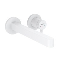 Baterie Hansgrohe Finoris umyvadlová podomítková, páková, bez tělesa, bílá mat, 76050700