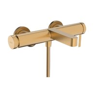 Baterie Hansgrohe Finoris vanová nástěnná, páková, bronz kartáčovaný, 76420140