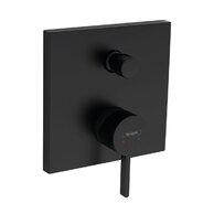 Baterie Hansgrohe Finoris vanová podomítková, páková, bez tělesa, černá mat, 76415670