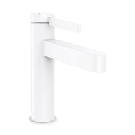 Baterie Hansgrohe Finoris umyvadlová, páková, s odtokovou soupravou, bílá mat, 76023700