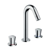 Baterie Hansgrohe Logis umyvadlová, 3otvorová, s výpustí, chrom, 71133000