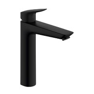 Baterie Hansgrohe Logis umyvadlová, bez výpusti, černá mat, 71091670