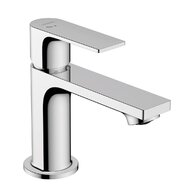 Baterie Hansgrohe Rebris E umyvadlová, CoolStart, EcoStart+, s výpustí, chrom, 72587000