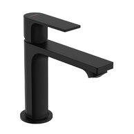 Baterie Hansgrohe Rebris E umyvadlová, CoolStart, černá mat, 72560670