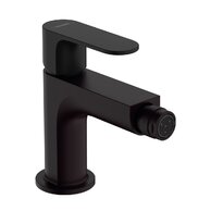 Baterie Hansgrohe Rebris S bidetová, s výpustí, černá mat, 72210670