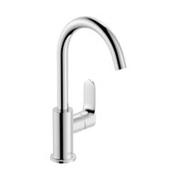 Baterie Hansgrohe Rebris S umyvadlová, otočná, s výpustí, chrom, 72536000