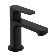 Baterie Hansgrohe Rebris S umyvadlová, bez odtokové soupravy, černá mat, 72503670