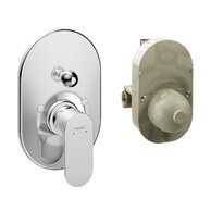 Baterie Hansgrohe Rebris S sprchová podomítková, s tělesem, chrom, 72448000