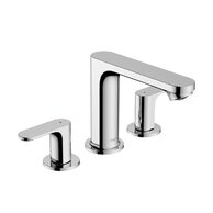 Baterie Hansgrohe Rebris S umyvadlová, 3 otvorová, s výpustí, chrom, 72530000