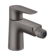 Baterie Hansgrohe Talis E bidetová, s výpustí, s táhlem, černý chrom kartáčovaný, 71720340