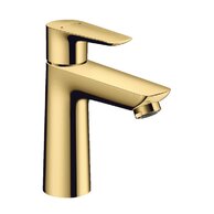 Baterie Hansgrohe Talis E umyvadlová, s odtokovou soupravou, s táhlem, zlatá lesk, 71710990